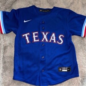 Texas Rangers Nike Royal Team Logo Jersey